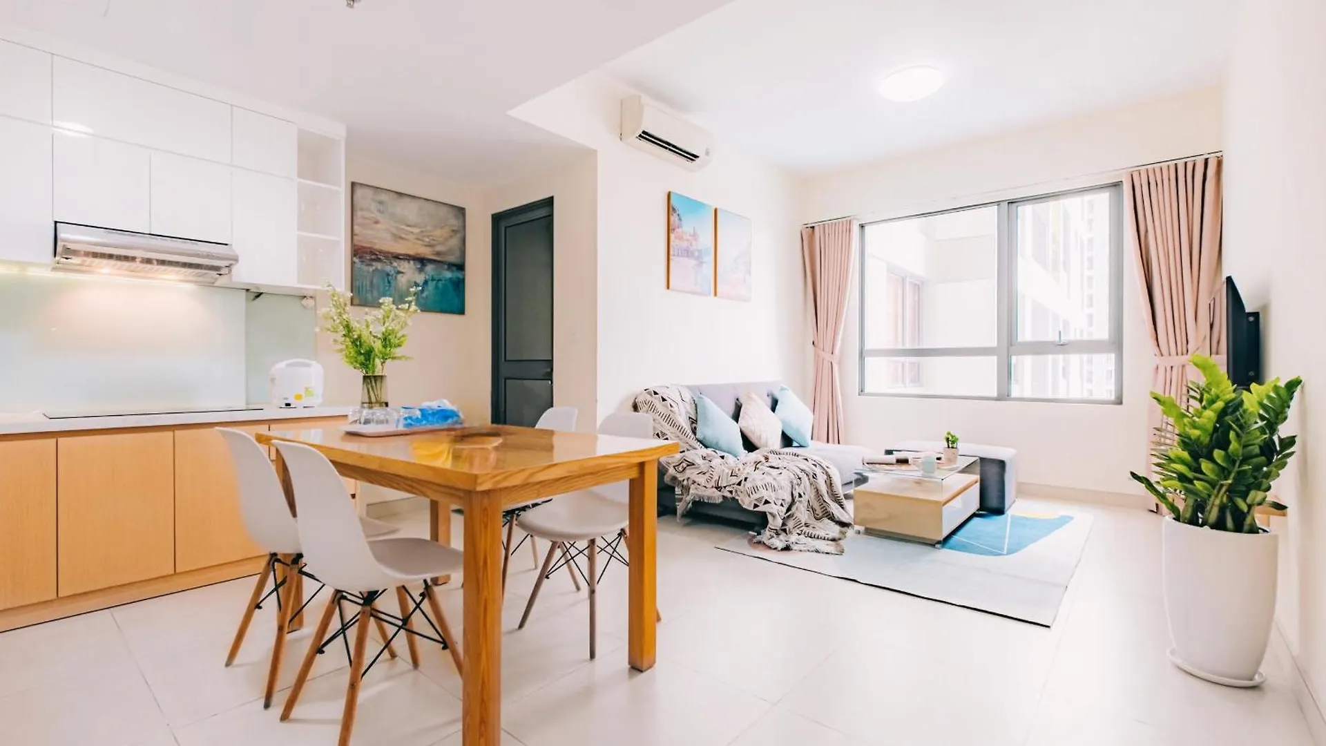Ambihome 1Br 1Wc Masteri Thao Dien District 2 Ho Si Minh-város Apartman