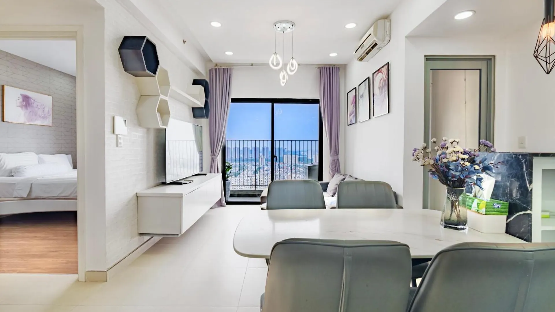 Apartman Ambihome 1Br 1Wc Masteri Thao Dien District 2 Ho Si Minh-város Vietnám